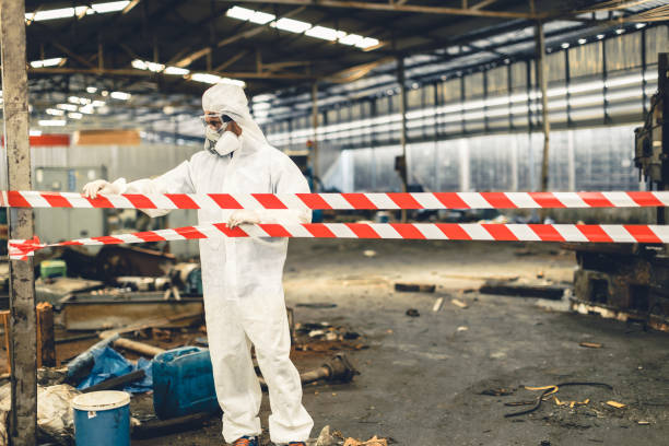 Professional Drug Lab Cleanup technician working in Marshall, MN